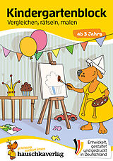 E-Book (pdf) Kindergartenblock ab 3 Jahre - Vergleichen, rätseln und malen von Ulrike Maier