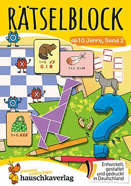 E-Book (pdf) Rätselblock ab 10 Jahre, Band 2 von Agnes Spiecker