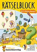 E-Book (pdf) Rätselblock ab 4 Jahre - Band 3 von Agnes Spiecker