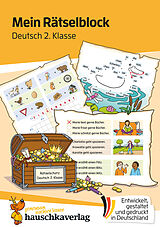 E-Book (pdf) Mein Rätselblock Deutsch 2. Klasse von Melanie Rhauderwiek