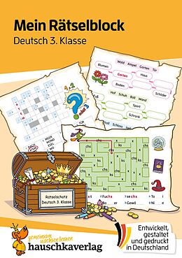 E-Book (pdf) Mein Rätselblock Deutsch 3. Klasse von Christine Weideneder