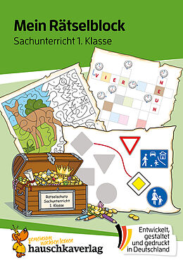 E-Book (pdf) Mein Rätselblock Sachunterricht 1. Klasse von Sonja Fiedler-Tresp