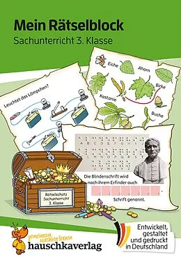 E-Book (pdf) Mein Rätselblock Sachunterricht 3. Klasse von Diana Depireux