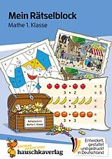 E-Book (pdf) Mein Rätselblock Mathe 1. Klasse von Melanie Rhauderwiek
