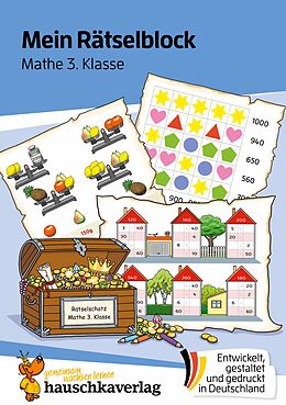 E-Book (pdf) Mein Rätselblock Mathe 3. Klasse von Joshua Schulz