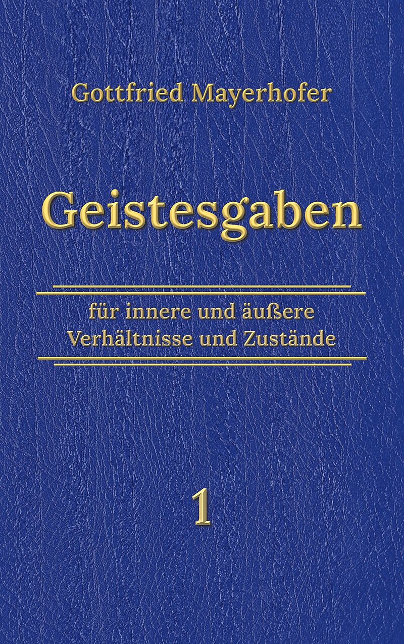 Geistesgaben 1