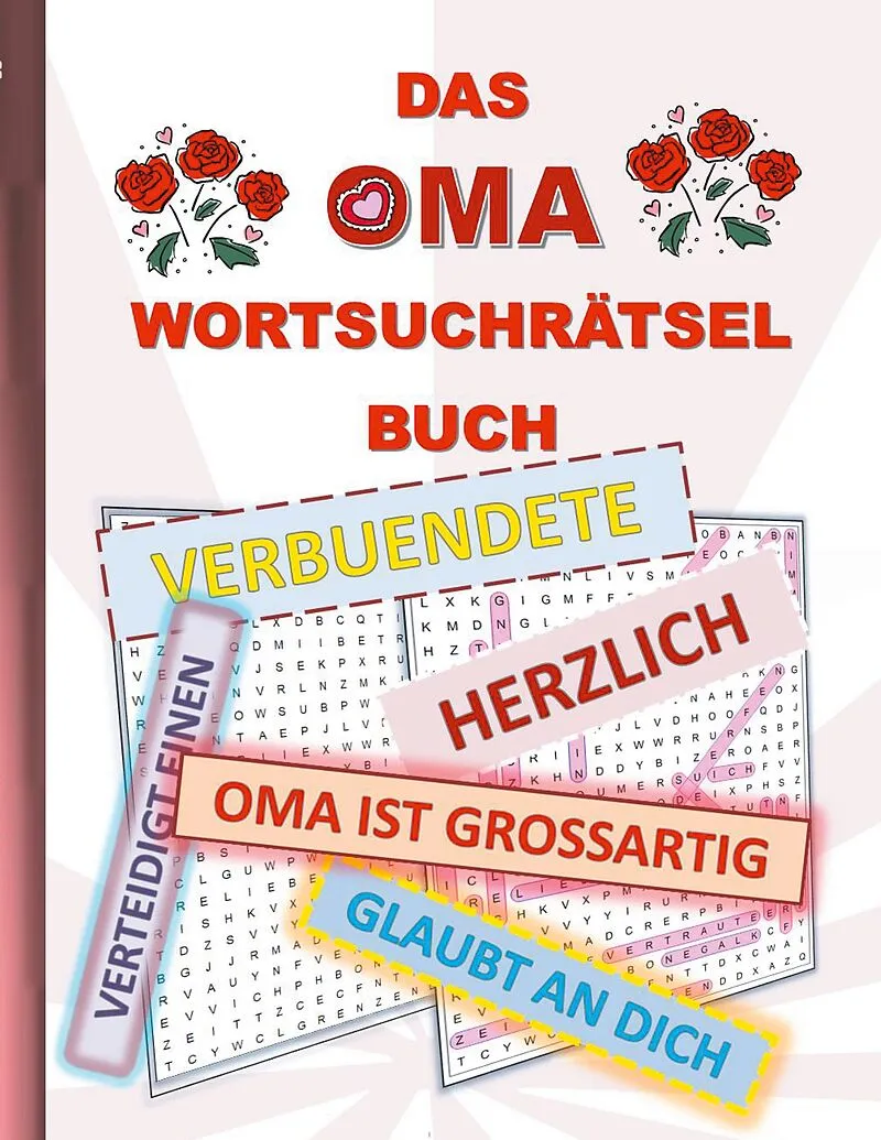 DAS OMA WORTSUCHRÄTSEL BUCH