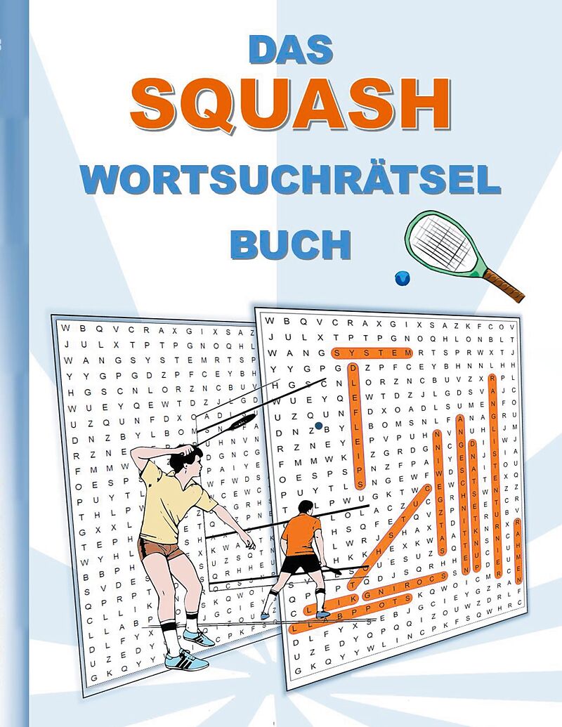 DAS SQUASH WORTSUCHRÄTSEL BUCH