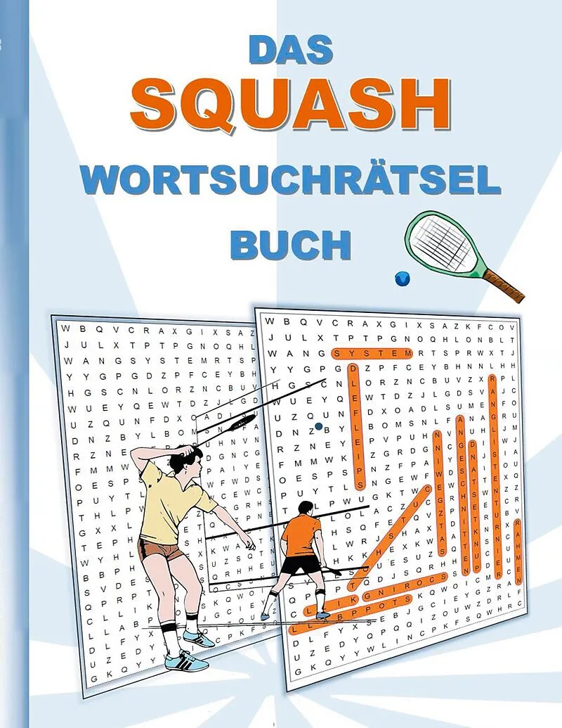 DAS SQUASH WORTSUCHRÄTSEL BUCH