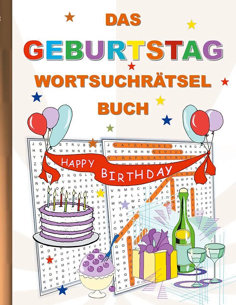 DAS GEBURTSTAG WORTSUCHRÄTSEL BUCH