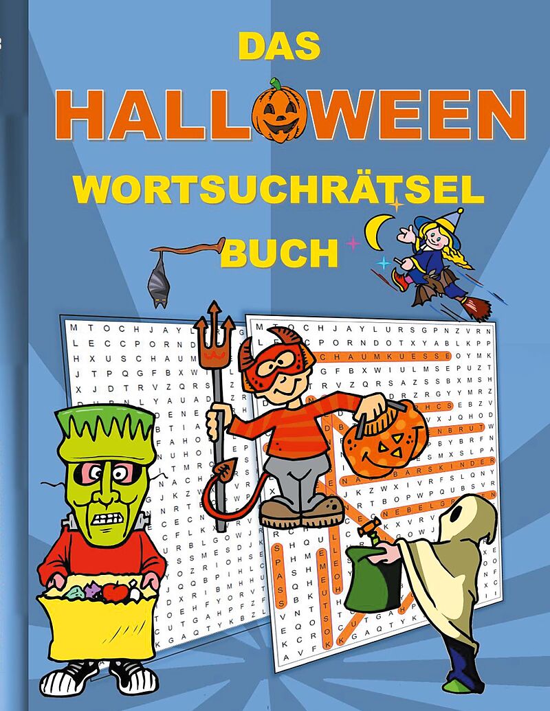 DAS HALLOWEEN WORTSUCHRÄTSEL BUCH