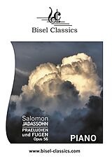 E-Book (epub) Praeludien und Fugen, Opus 56 von Salomon Jadassohn