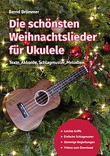 E-Book (pdf) Die schönsten Weihnachtslieder für Ukulele von Bernd Brümmer