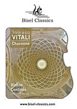 eBook (epub) Chaconne de Thomaso Antonio Vitali, Stephen Begley