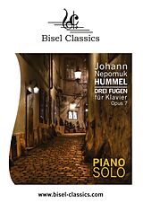 E-Book (epub) Drei Fugen für Klavier, Opus 7 von Johann Nepomuk Hummel