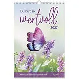 Kalender Du bist so wertvoll 2027 von Ruth Heil