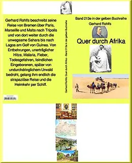 E-Book (epub) Quer durch Afrika - Band 213e in der gelben Buchreihe - bei Jürgen Ruszkowski von Gerhard Rohlfs
