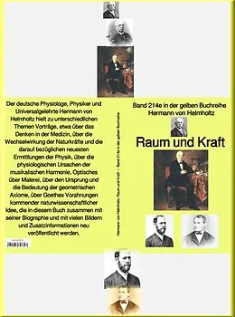 E-Book (epub) Raum und Kraft - Teil 2 - Band 214e in der gelben Buchreihe - bei Jürgen Ruszkowski von Hermann von Helmholtz