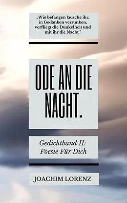 E-Book (epub) Ode an die Nacht. von Joachim Lorenz