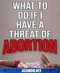 E-Book (epub) What to do if i have a threat of abortion von Asomoo Ebooks