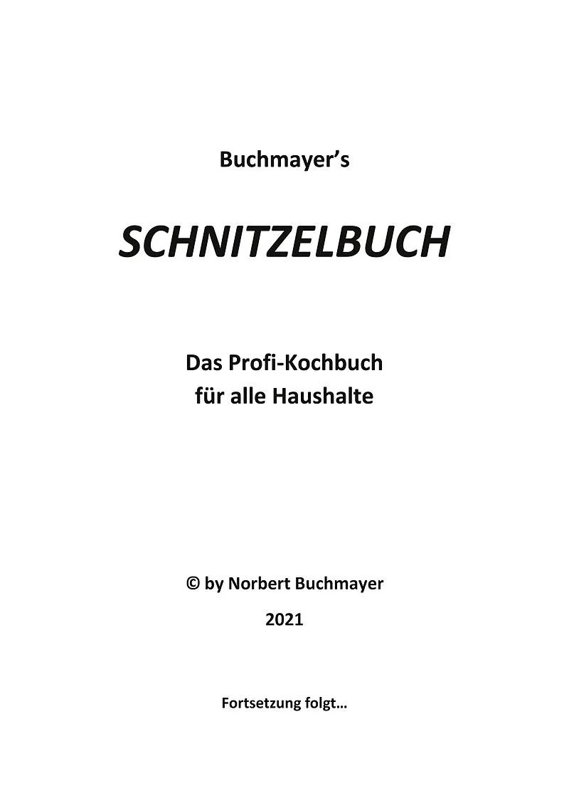 Schnitzelbuch