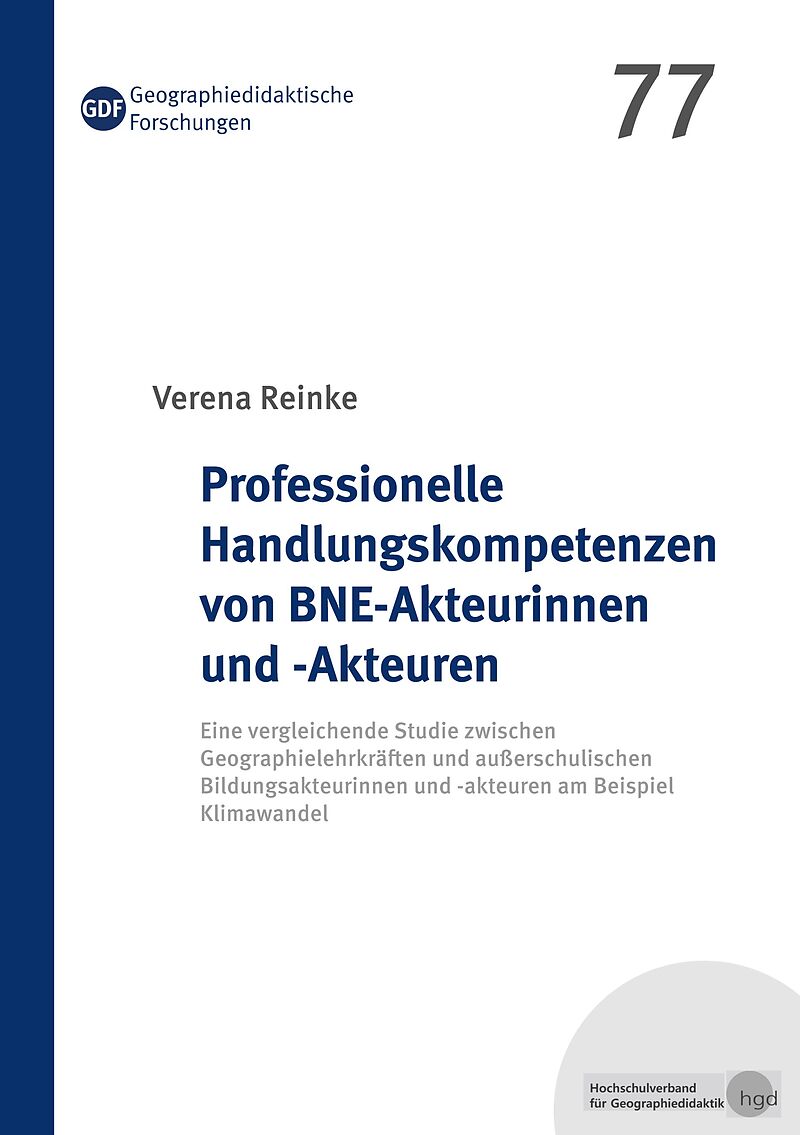 Professionelle Handlungskompetenzen von BNE-Akteurinnen und -Akteuren