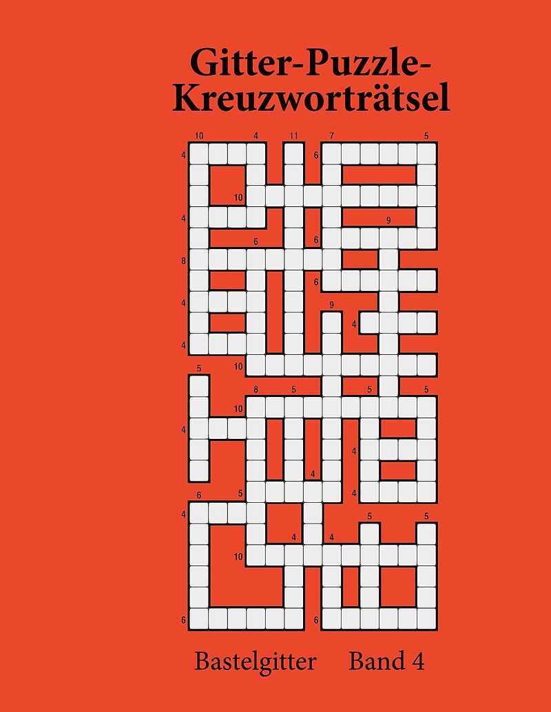 Gitter-Puzzle-Kreuzworträtsel