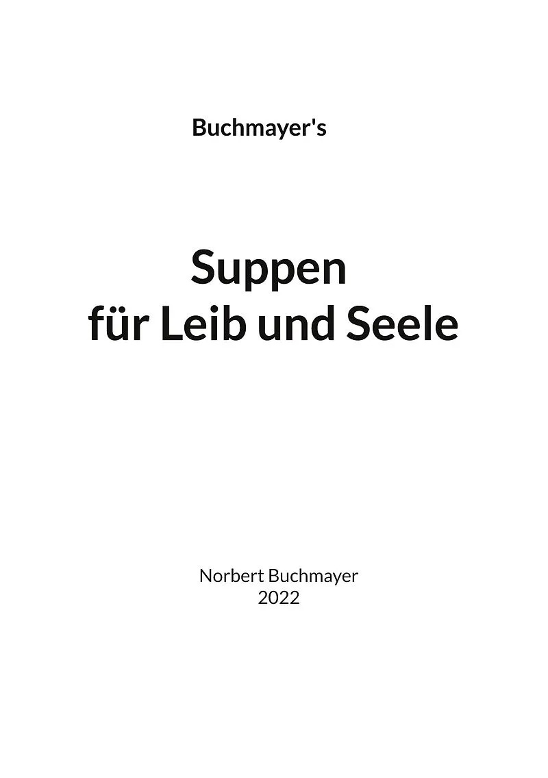 Suppen für Leib und Seele
