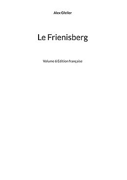 eBook (epub) Le Frienisberg de Alex Gfeller