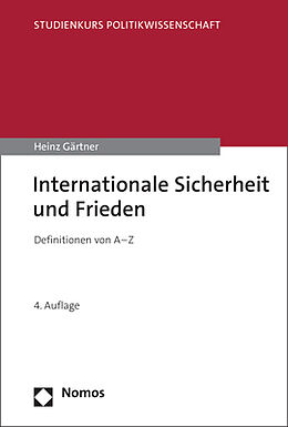 Kartonierter Einband Internationale Sicherheit und Frieden von Heinz Gärtner