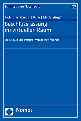 Beschlussfassung im virtuellen Raum