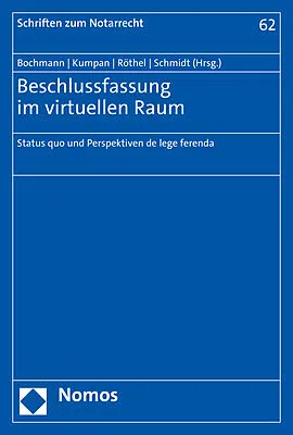 Beschlussfassung im virtuellen Raum