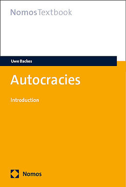 Couverture cartonnée Autocracies de Uwe Backes