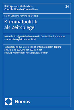 Kartonierter Einband Kriminalpolitik als Zeitspiegel von 