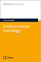 Couverture cartonnée Environmental Sociology de Cordula Kropp, Marco Sonnberger