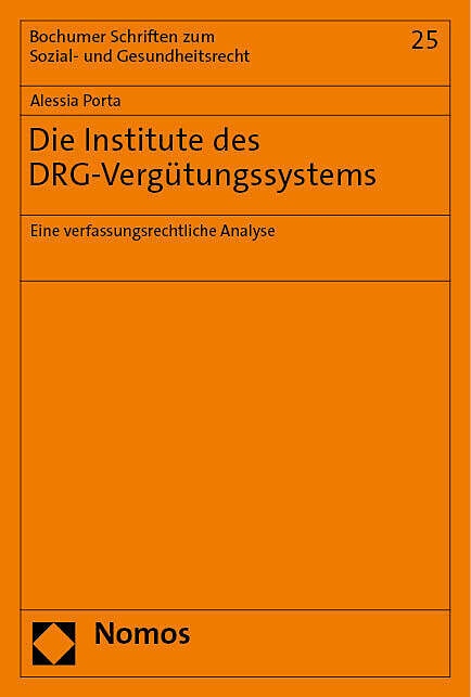 Die Institute des DRG-Vergütungssystems