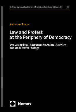 Livre Relié Law and Protest at the Periphery of Democracy de Katharina Braun