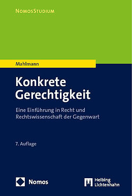 Kartonierter Einband Konkrete Gerechtigkeit von Matthias Mahlmann