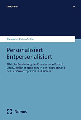 Kartonierter Einband Personalisiert Entpersonalisiert von Alexandra Kaiser-Duliba