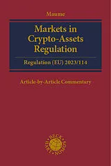 Fester Einband Markets in Crypto-Assets Regulation (MiCAR) von Philipp Maume