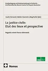 Kartonierter Einband La justice civile: Etat des lieux et prospective von 