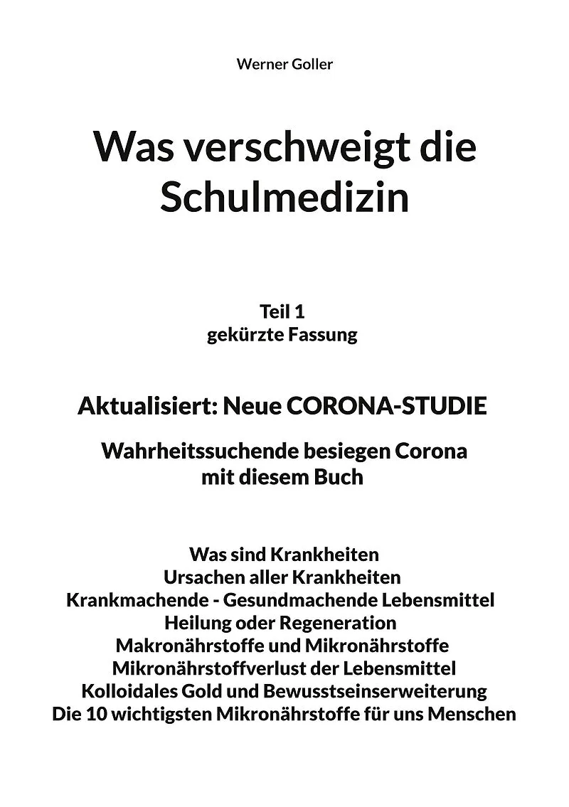 Was verschweigt die Schulmedizin