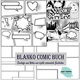 Kartonierter Einband Blanko Comic Buch von Kurt Heppke