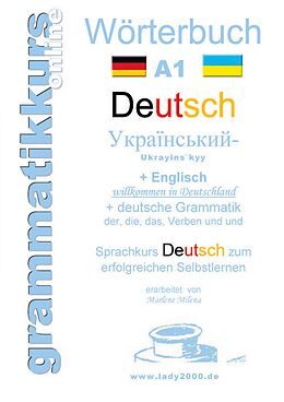 E-Book (epub) Wörterbuch Deutsch - Ukrainisch - Englisch von Marlene Schachner