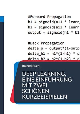 E-Book (pdf) Deep Learning, eine Einführung mit zwei schönen Kurzbeispielen von Roland Büchi