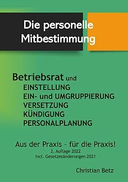 E-Book (epub) Betriebsrat und personelle Mitbestimmung von Christian Betz