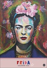 Kalender Frida Posterkalender 2024. Posterkalender mit ikonischen Motiven der Künstlerin. Kunst-Wandkalender 2024 als außergewöhnlicher Blickfang im Format 37 x 53,5 cm. von 