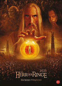 Kalender Der Herr der Ringe Filmplakate Edition Kalender 2025 von 