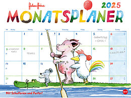 Kalender Helme Heine: Monatsplaner 2025 von Helme Heine