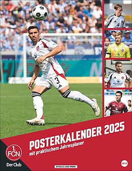 Kalender 1. FC Nürnberg Posterkalender 2025 von 